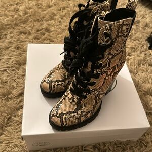 Steve Madden Snakeskin Boots